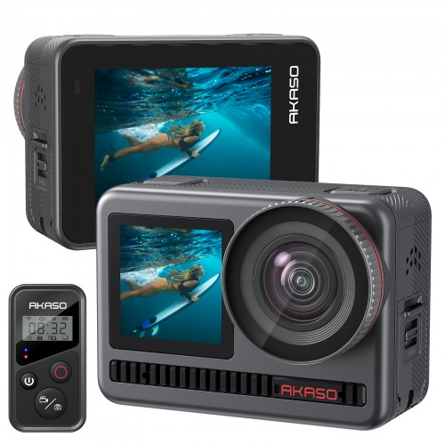  AKASO Brave 8 4K60FPS Action Camera, 48MP Photo Touch