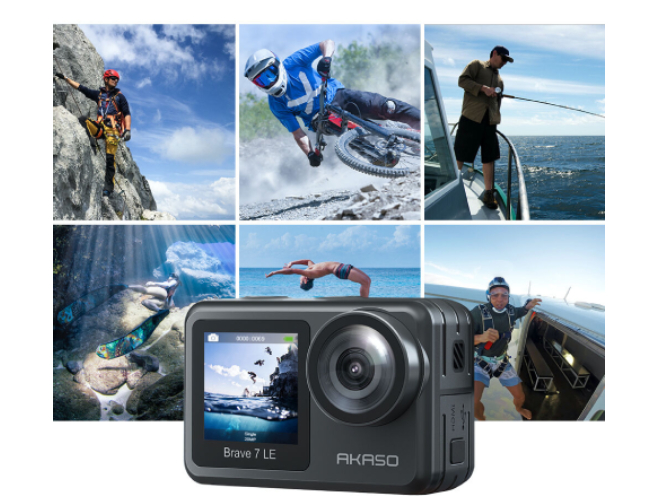 Akasotech V50 Elite Action Camera Review - A Low Cost 4K Alternative