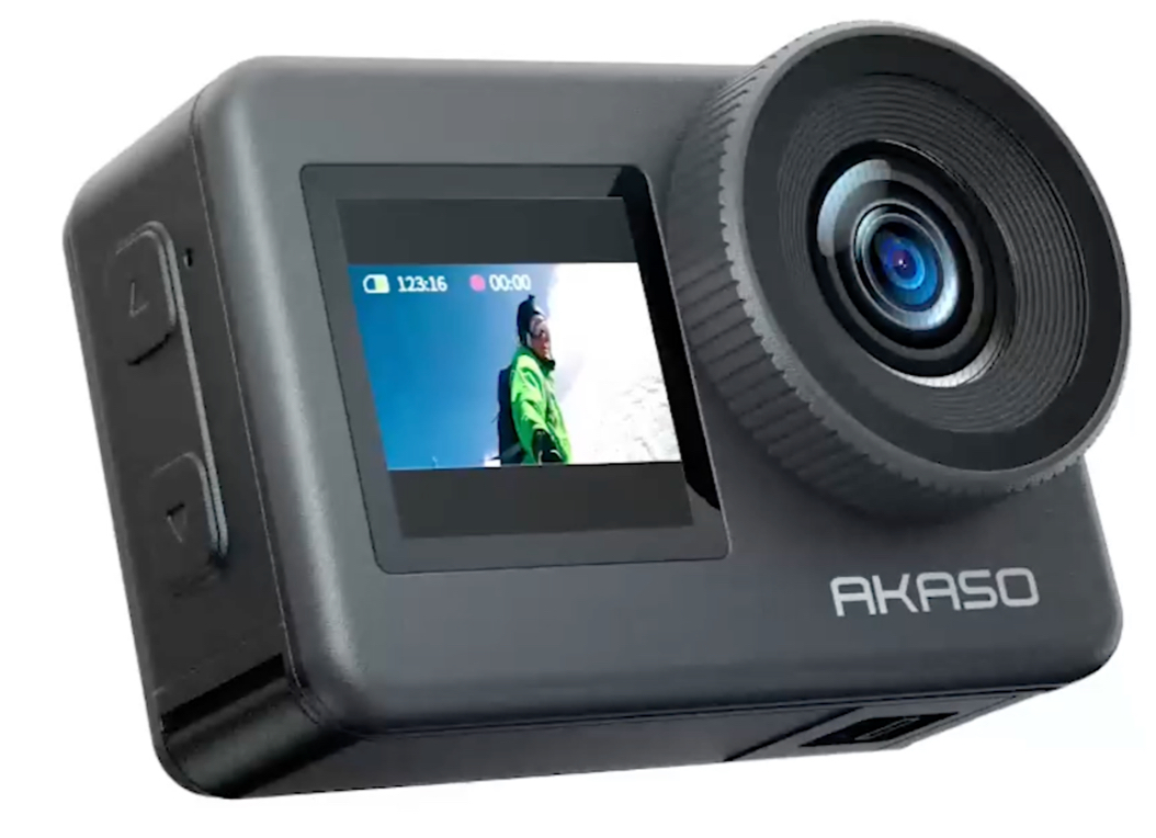 Buy AKASO Brave 7 LE 4K Waterproof Dual Screens Sport Action Camera