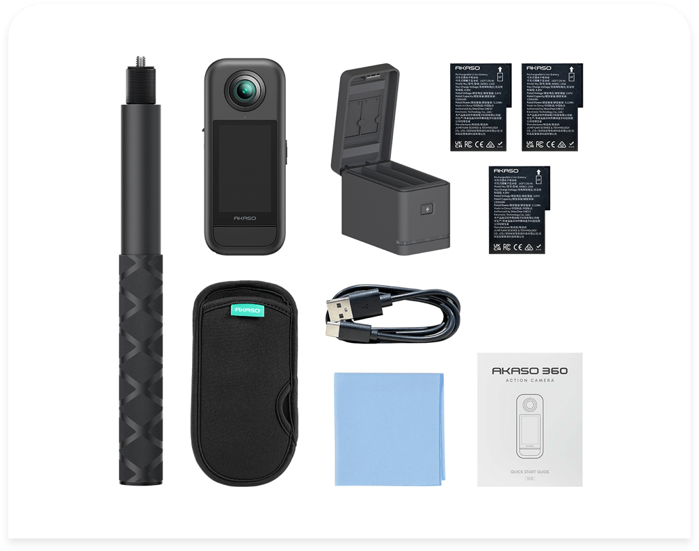 AKASO 360 Action Camera: Best High-Value 360 Cameras