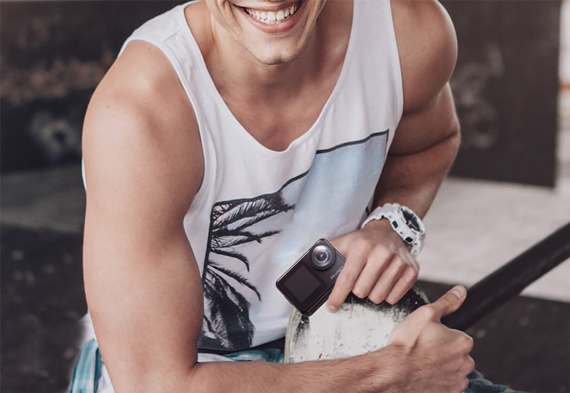 AKASO Brave 7 LE Sports Camera | Waterproof 4K/30fps Remote