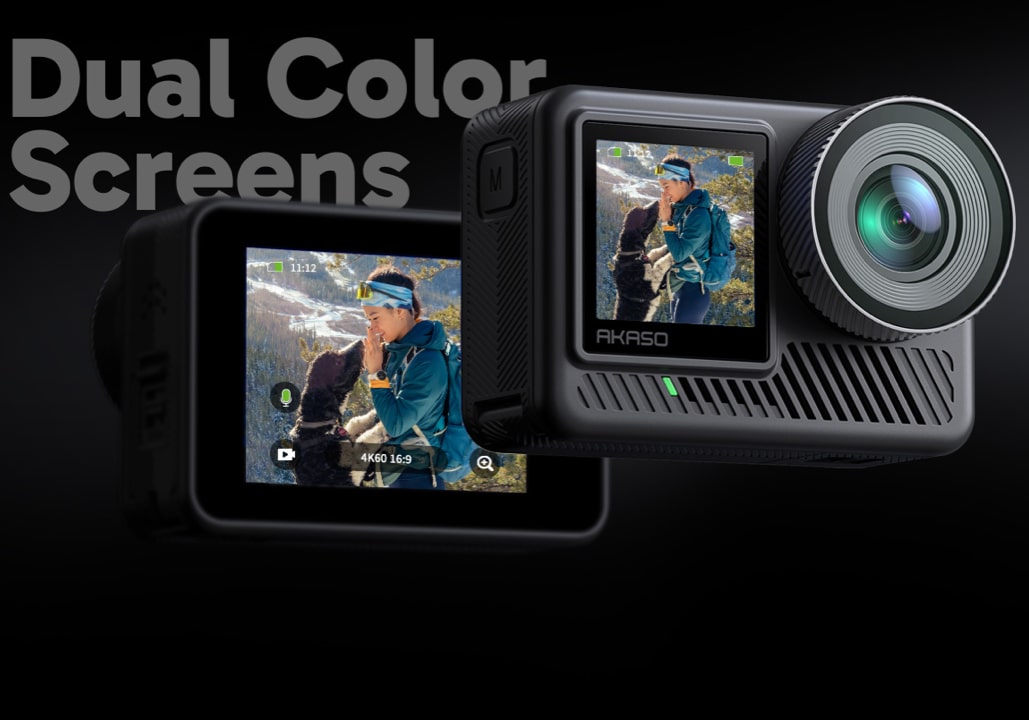 AKASO Brave 8 4K60fps 48MP SuperSmooth Action Camera | 8K Time