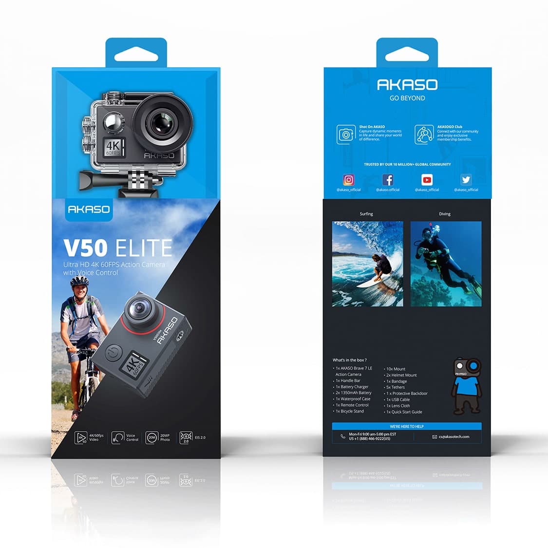 Akasotech V50 Elite Action Camera Review - A Low Cost 4K Alternative